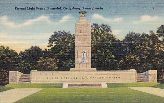 Eternal Ligt Peace Memorial Gettysburg Pennsylvania