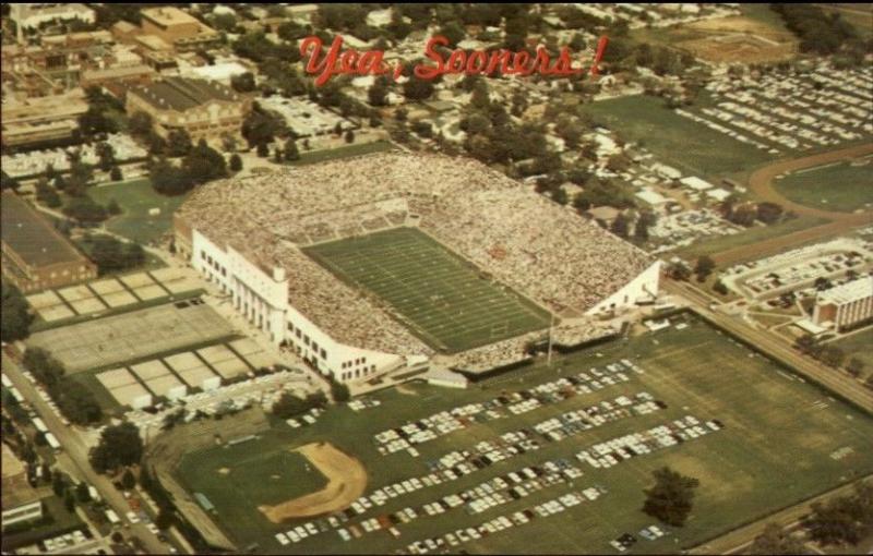 Norman OK Owen Football Stadium Sooners - Postcard