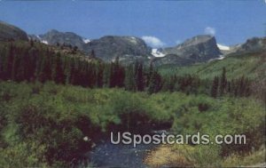 Hallett & Otis Peak, Glacier Creek - Rocky Mountain National Park, Colorado CO