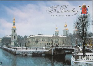 Russia Postcard - St Petersburg, The Kriukov Canal RR17539