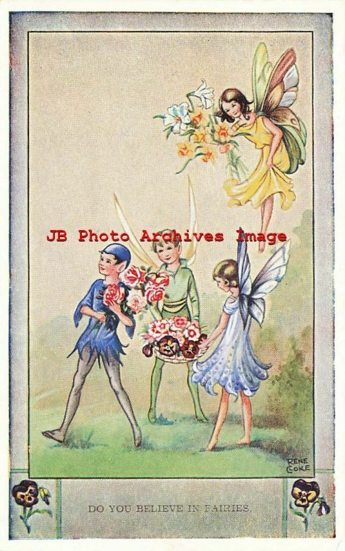 Rene Cloke, Valentine No 3930, Do You Believe in Fairies