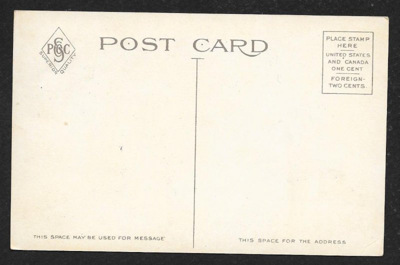 House Lined West Prospect Street Kewanee IL Unused c1910s