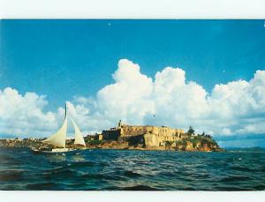 Vintage Post Card Morro Castle Spanish Fortress Puerto Rico New World   # 3748