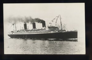 LS2041 - French CGT Liner - Ile De France - postcard