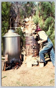 Beer~Arkansas~Wills Still On Hwy 227 Near Blakely Mountain Dam~Vintage Postcard