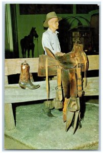 Panhandle Plains Historical Museum Fred Scott Cowboy Canyon Texas TX Postcard