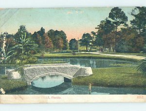 Divided-back BRIDGE AT RIVERSIDE PARK Jacksonville Florida FL AD8274