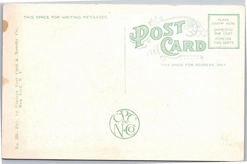 Whittier Hall Amsterdam Avenue Columbia University NY Vintage Postcard L03