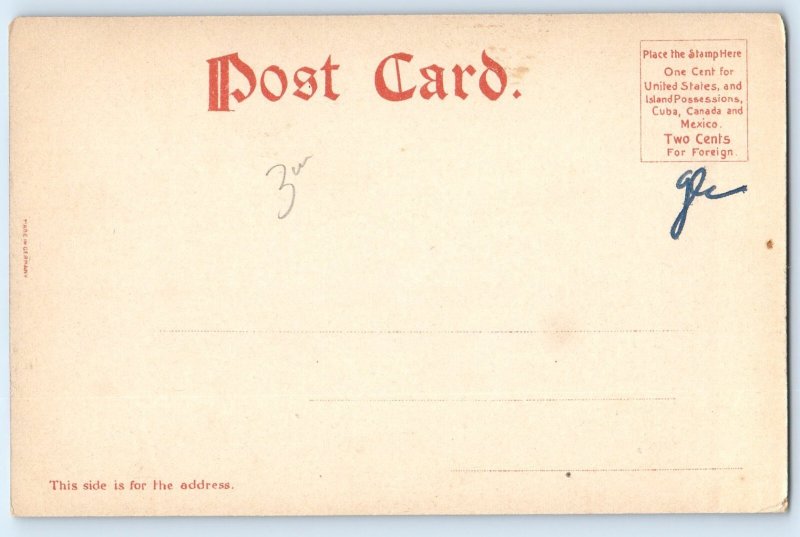 1904 St Louis Missouri MO Postcard Palace Mine Metallurgy Exposition World Fair