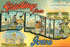 Iowa Des Moines Greetings