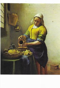 The Kitchen Maid by Johannes Vermeer  4 by 6