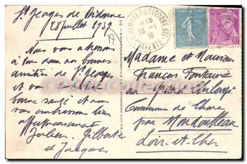 Postcard Old St Georges De Didonne La Conche