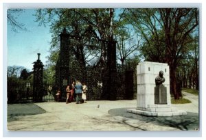 Vintage Main Entrance To Public Gardens Halifax Nova Scotia Postcard P99E