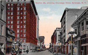 Warren Street, Onondaga Hotel - Syracuse, New York