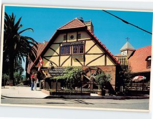 Postcard Hans Christian Andersen Restaurant California USA