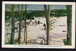 Canada Quebec LAKE BEAUPORT Manoir St. Castin - Le Manoir St-Castin pm1955~ WB