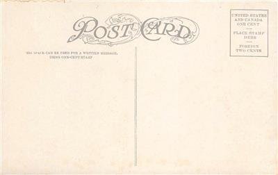 Cog Road Engine Train Climbing Pike's Peak, CO Railroad c1910s Vintage Postcard