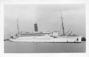 Unidentified Real Photo Unidentified, Royal Mail Steam Packet Company View im...