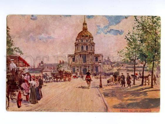 138547 France PARIS Les Invalides by Georges STEIN Vintage PC