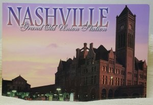 Union Station Nashville Tennessee Vintage Postcard