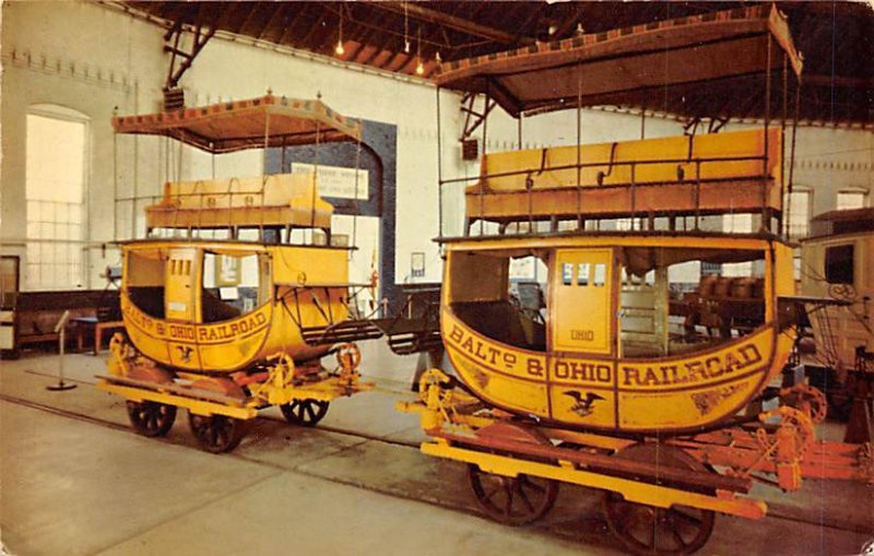 Imlay Cars B. & O. Transportation Museum Baltimore, Maryland