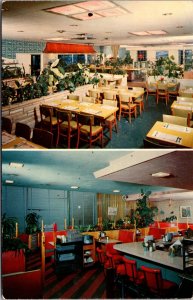 Postcard Interior of Harman Cafes Inc. in Salt Lake City, Utah