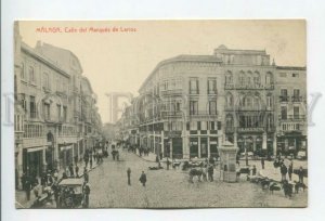 432739 SPAIN MALAGA Calle del Marques de Larios Vintage postcard