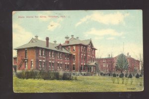 TRENTON NEW JERSEY NJ STATE HOME FOR GIRLS VINTAGE POSTCARD 1913