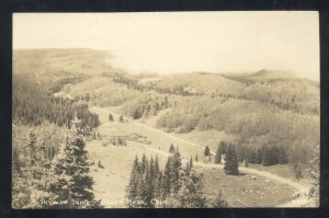 RPPC GRAND MESA COLORADO SKYLINE DRIVE VINTAGE REAL PHOTO POSTCARD