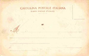 Goatherds Goats Naples Italy 1905c postcard