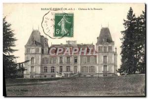 Old Postcard Barace Tierch Chateau of Besnerie