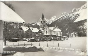 Austria Postcard - Ramsau - 1200m Am Dachstein - Ref 9881A