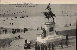 Boulogne-Sur-Mer - Le Monument du General Jose de San Martin   PC