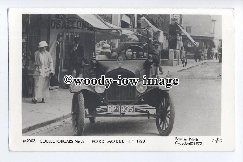 pp2255 - Collector-Cars No.2, Ford Model 'T' in 1920 - Pamlin postcard