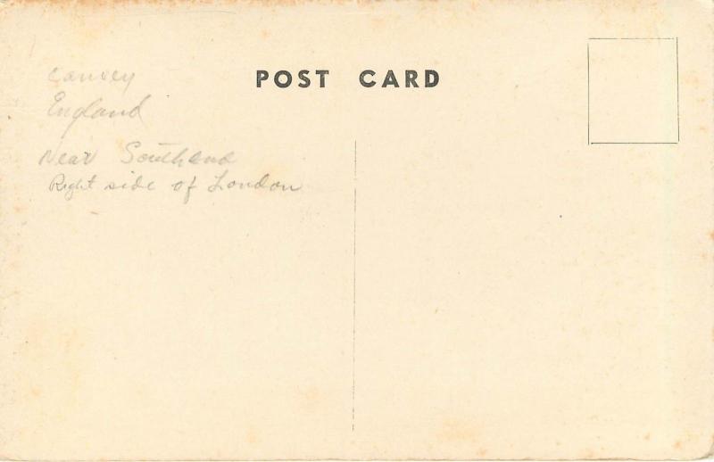 c1930s Printed Postcard; Chapman Light, Canvey Island, Essex UK unposted