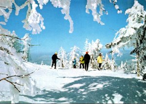 Vermont Picturesque Skiing Scene