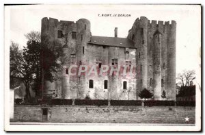 Old Postcard Niort Le Donjon