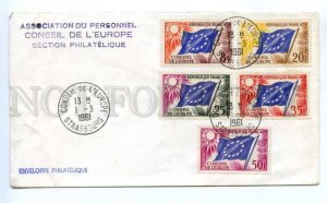 418389 FRANCE Council of Europe 1961 year Strasbourg European Parliament COVER