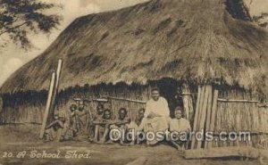 School Shed African Life Unused 