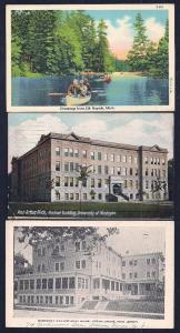 POSTCARD Collection (63) Scenery Buildings Towns mixed eras