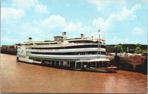 USA Mississippi River Excursion Liner SS President New Orleans Louisiana 02.74