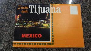 Tijuana Mexico Street Scenes Novelty Postcard Folder J44570