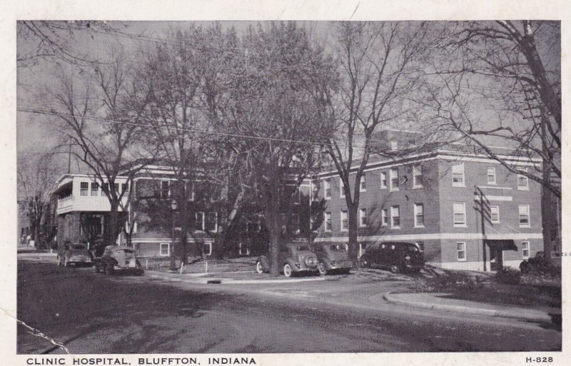 Indiana Bluffton The Clinic Hospital 1949