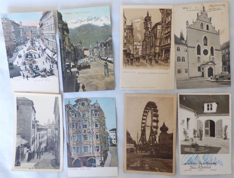 BU106 - Austria - 52 Topographical postcards