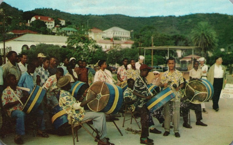 Postcard Old Kerosene Drums Can Make Musical Instruments Of Surprising Sonority 