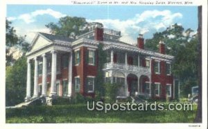 Home of Mr & Mrs Kingsley Swan in Natchez, Mississippi