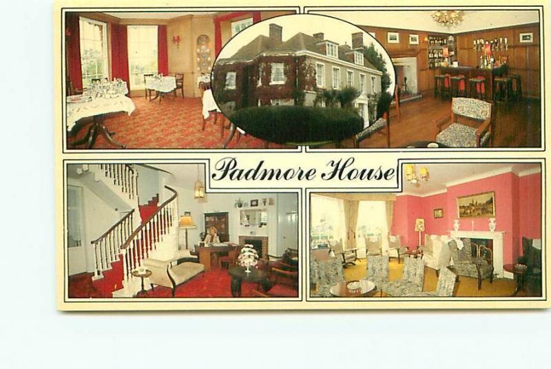 Postcard Canada I W Isle of Wight Hotel Padmore House  Free Shipping # 2666A