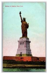 New York City Statue Of Liberty Postcard New York