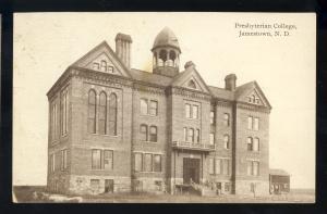 Jamestown, North Dakota/ND Postcard, Presbyterian College, 1911!