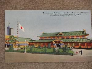 Japanese Pavilion & Garden, Century of Progress Expo-Chicago Worlds Fair, unused